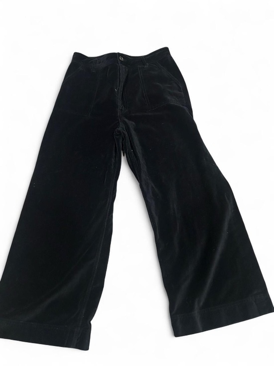 Frye Pants - Frye Wide Leg Black Velvet Pants
